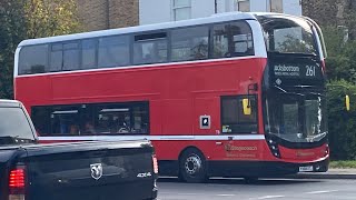 ADL Enviro400MMC Stagecoach London 11066 YX68UTJ Route 261 Locksbottom Princess Royal Hospital [upl. by Chappelka]