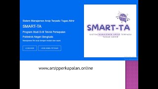 Sistem Manajemen Arsip Terpadu Tugas Akhir SMARTTA pada Program Studi DIII Teknik Perkapalan [upl. by Saerdna]