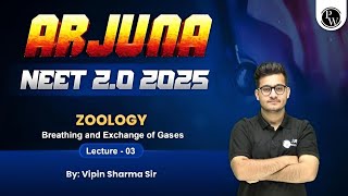 Breathing And Exchange Of Gases Lecturer 03  By Vipin Sharma Sir  Zoology [upl. by Krever]