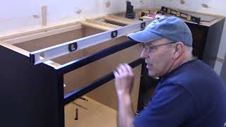 How To Install Upper And Lower Kitchen Cabinets [upl. by Bethina827]