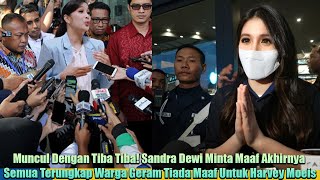 Muncul Dengan Tiba Tiba Sandra Dewi Minta Maaf Akhirnya Semua Terungkap Warga Geram Tiada Maaf [upl. by Nebuer]