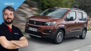 Peugeot Rifter  Il multispazio che vuole fare il SUV [upl. by Dev454]