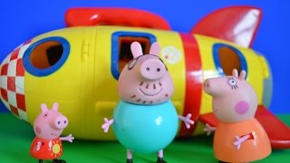 New Peppa Pig Spaceship Full Episode Mammy Pig Daddy Pig Childrens Story [upl. by Rekab]