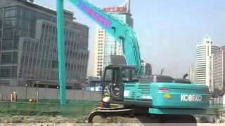 excavator long reach boom arm [upl. by Sherm]