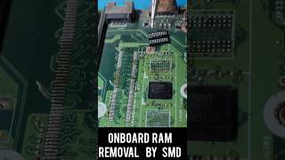 How Can we remove Onboard Ram Laptop Motherboard onboard ram removal [upl. by Doownel]