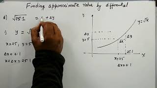 Finding Value by using differential approximation [upl. by Nosnorb]