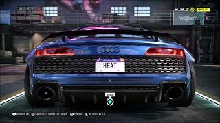 Audi R8 Perfomance 52 V10 612ps Optiktuning Nfs Heat [upl. by Furnary]