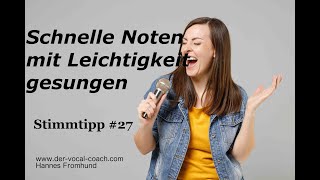 Schnelle Töne mit Leichtigkeit singen [upl. by Ikkaj568]