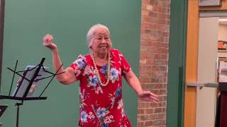 Another video of Elaine dancing to Hanalei Moon [upl. by Syla]