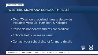 Western Montana schools receive threats on Wednesday [upl. by Mariann]