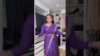 grwm in a saree in tamil [upl. by Belloir366]