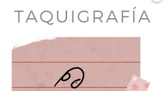 Como se escribe TAQUIGRAFIA en taquigrafía gregg  diccionario de taquigrafía [upl. by Gaylor]