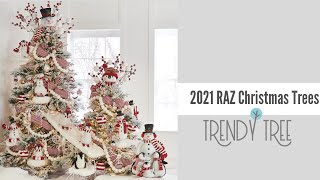 Quick Look at the 2021 RAZ Christmas Trees Presented by Trendy Tree [upl. by Pelag]