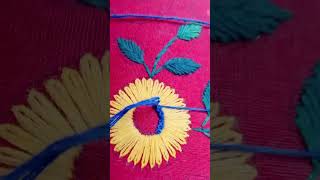 French knot selai trending reels art shorts song flowers viralvideos ytshort video noksi [upl. by Tyika736]