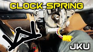 Jeep JKU Clock Spring Replacement [upl. by Lareine]