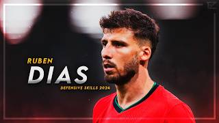 Rúben Dias 2024 ● BEAST  Crazy Tackles amp Defensive Skills ᴴᴰ [upl. by Shalom261]