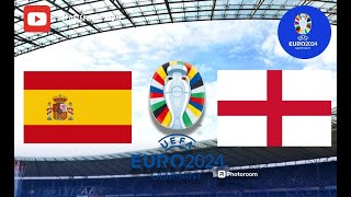 ESPAÑA 🆚 INGLATERRA  EN VIVO  LA FINAL  eurocopa2024  RETRANSMISION [upl. by Aneled481]