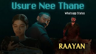 Usure Nee Thane  Whatsapp Status  Piano Version  Raayan  A R Rahman  Dhanush  MS Dharani [upl. by Sundin370]