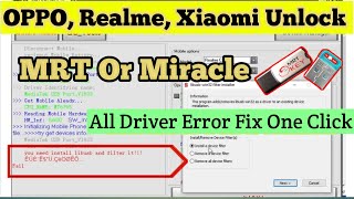 How To Install Libusb driver  MRT Miracle Libusb Driver error Solution 2021 [upl. by Matta]