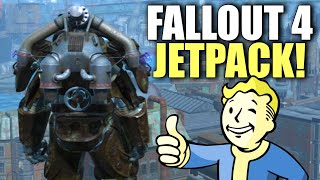 The Fallout 4 Jetpack is AMAZING How To Get Upgrade and Tips Fallout 4 Jetpack Power Armor [upl. by Efrem852]