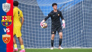 Aaron Alonso vs CD San Francisco Barca Juvenil A🧤 [upl. by Boykins]