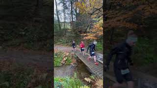 2023 Grand Trail des Lacs et Châteaux Winter Edition GTLC Chasing group km1 [upl. by Winona87]