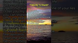 Take Me To Church Lyrics  Hozier [upl. by Peace952]