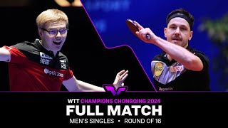 FULL MATCH  Felix Lebrun vs Timo Boll  MS R16  WTTChongqing 2024 [upl. by Gahl413]