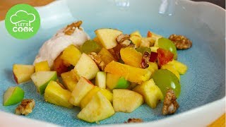 Obstsalat selber machen  Einfachstes Rezept [upl. by Eisus]