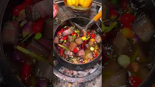 food gourmetcuisine cookingtutorial cooking streetcuisine delicious cuisinestylist eat [upl. by Glantz]