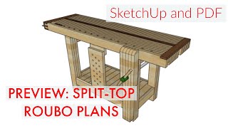 SplitTop Roubo Plans Preview [upl. by Naesed]