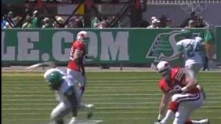 CFL Ben Cahoon Unbelievable Catch [upl. by Polloch188]