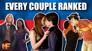 All 46 Harry Potter Couples Explained amp Ranked From Worst to Best [upl. by Weylin]