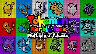 Multiply or Release  Pokemon Teams  Algodoo Marble Race [upl. by Arnold]