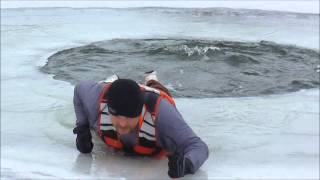 Ice Safety  How To Perform A Self Rescue [upl. by Browning]