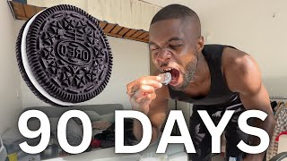 I ate OREOS everyday for 90 DAYS [upl. by Ingvar879]