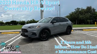 2023 Honda HRV Sport Ownership POV Review How Has It Been Owning It For 2 Years and 16k Miles [upl. by Asiela]