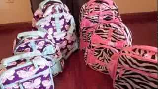 Pottery Barn Kids BackPack Review  Small vs Mini [upl. by Ahsital]