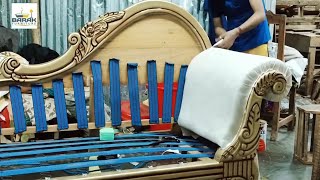 how to make louncher sofa frame 3 seater sofa making  How To make Dewan sofa set launcher sofa [upl. by Mikaela]