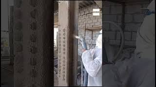 Cementitious Fireproofing ibtikarUAE fireproofing Cementitious [upl. by Stace]