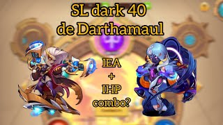 Idle Heroes  SL 40 dark de Darthamaul [upl. by Susie]