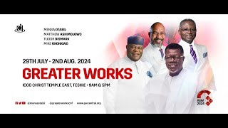 GREATER WORKS CONFERENCE 2024  Day 2  Evening Session GW2024… [upl. by Yelda461]