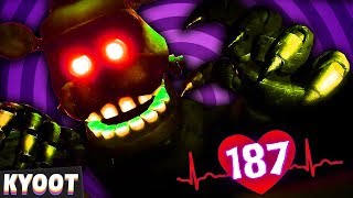 FNAF VR with Heart Rate Monitors  Curse of Dreadbear  Live Highlights [upl. by Lovash]