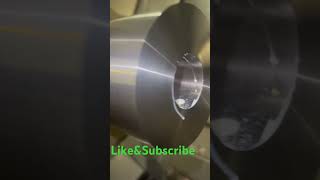 Rough Outside Diameter with a CNMG 432 OD Tool machine cncmachine technology youtube fyp [upl. by Eselahs]