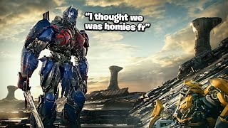 When Optimus prime tried sending BUMBLEBEE to the gulag [upl. by Zelma]