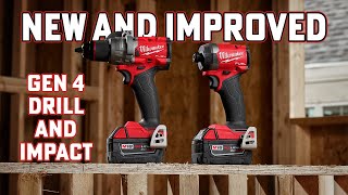 Milwaukee GEN 3 vs GEN 4 Drill 2904 amp Impact 2953 [upl. by Traweek]