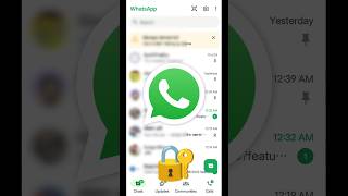 WhatsApp Pe Lock Kaise Lagaye  WhatsApp To Put Lock In WhatsApp Application 🔐  WhatsApp Lock reel [upl. by Ettezyl396]