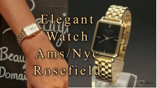 Rosefield Obssg047 Octagonal Watch AmsNyc [upl. by Hagood]