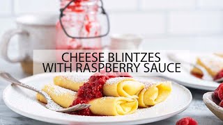 Cheese Blintz  Easier Than You Might Think [upl. by Ayaros]