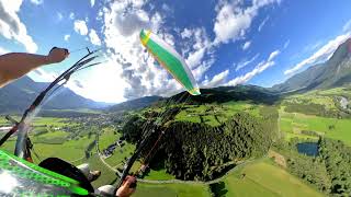 Paragliding  Gleitschirmfliegen – Performance  Greifenburg  Schnelle 8 in unter 20Sekunden [upl. by Prasad]